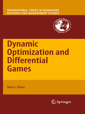 cover image of Dynamic Optimization and Differential Games